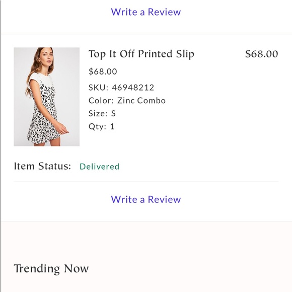 Free People Slip Dress - Picture 2 of 3